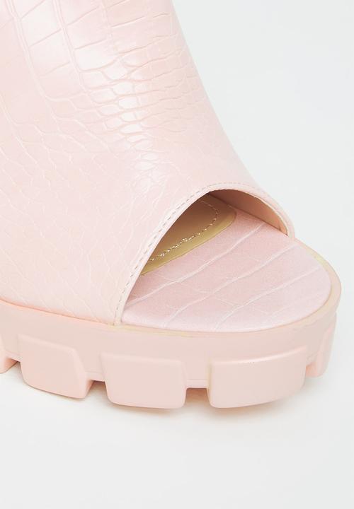 Rock & Co - Movida 2 slingback block heel - pink
