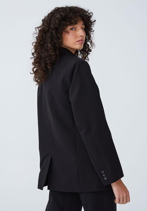 Cotton On - Oversized blazer - black