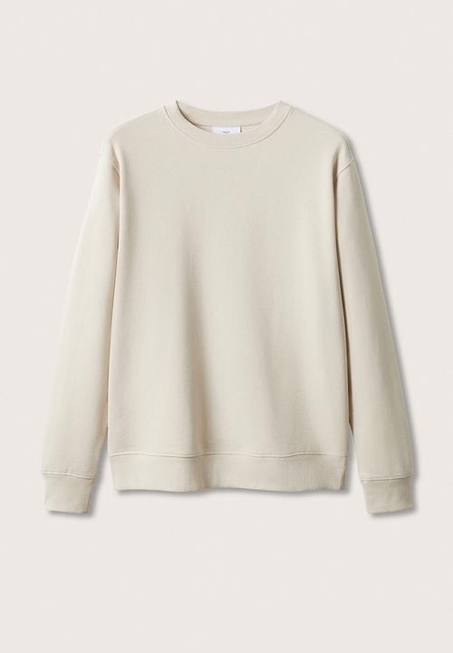 MANGO - Sweatshirt nole - beige 