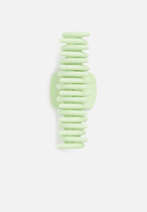 Rubi - Rachel hair claw - green