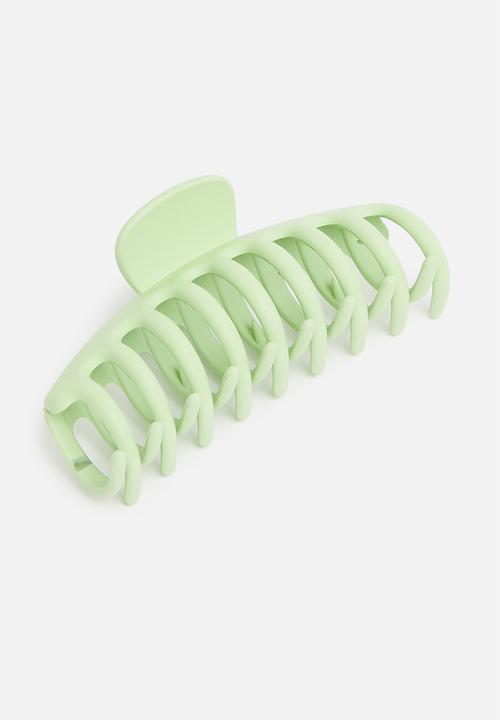 Rubi - Rachel hair claw - green