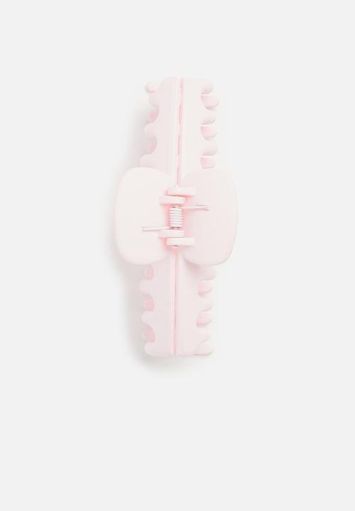 Rubi - Rachel hair claw - heaven pink