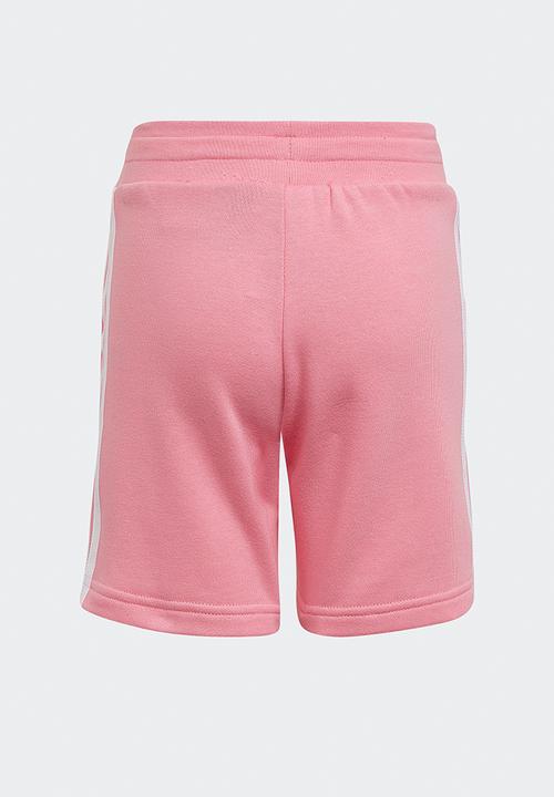adidas Originals - Short tee set - white & bliss pink