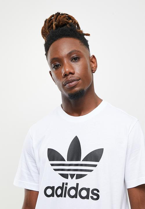 adidas Originals - Trefoil T-shirt m - white & black