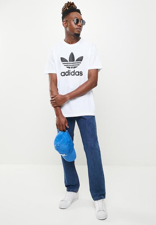adidas Originals - Trefoil T-shirt m - white & black