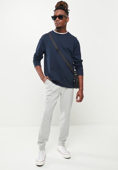 Cotton On - Active track pant - peached grey marle