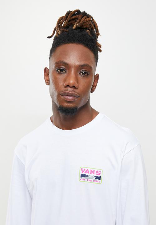 Vans - Summer camp long sleeve - white