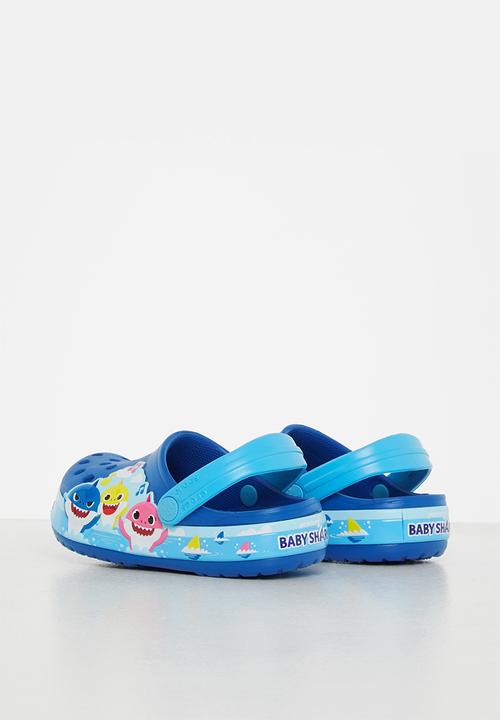 Crocs - Crocsflbaby shark band clog t - bright cobalt