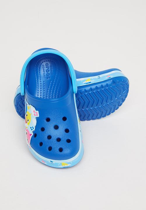 Crocs - Crocsflbaby shark band clog t - bright cobalt