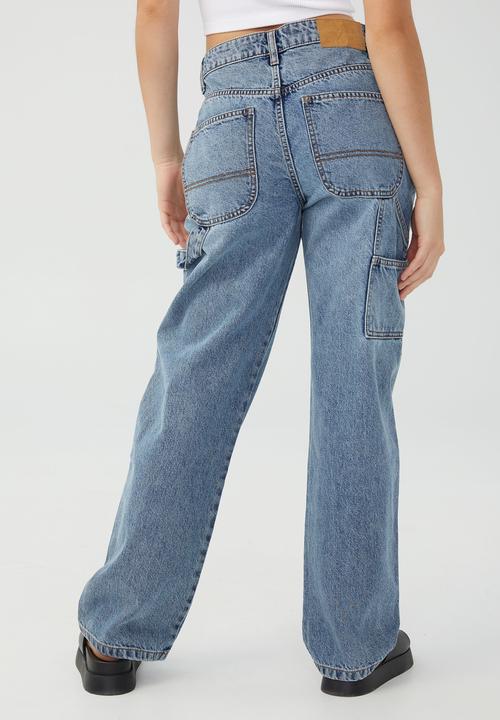 Cotton On - Petite carpenter jean - reef blue