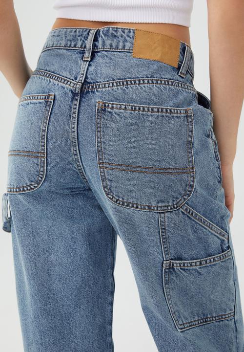 Cotton On - Petite carpenter jean - reef blue