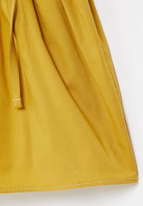 Superbalist Kids - Summer top with shirring detail - yellow
