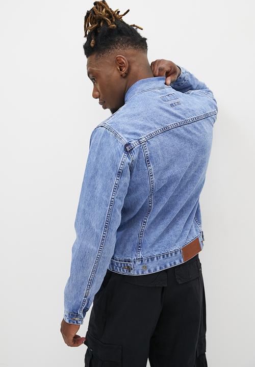 STYLE REPUBLIC - Denim trucker jacket - light blue acid wash