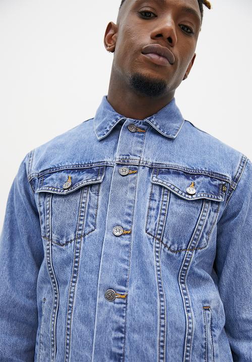 STYLE REPUBLIC - Denim trucker jacket - light blue acid wash