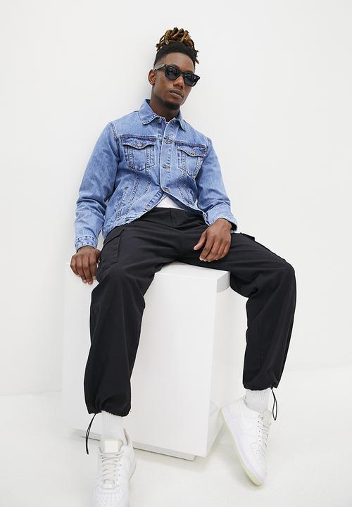 STYLE REPUBLIC - Denim trucker jacket - light blue acid wash