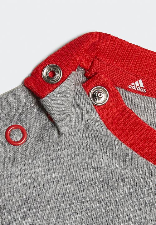 adidas Originals - I bl t set - medium grey heather/vivid red