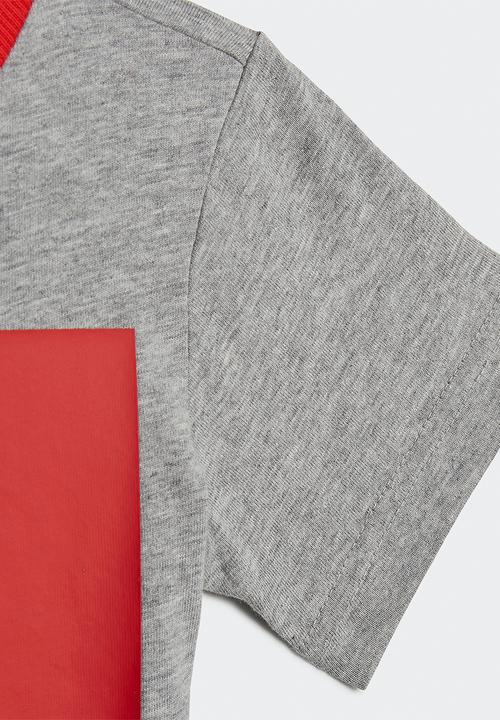adidas Originals - I bl t set - medium grey heather/vivid red