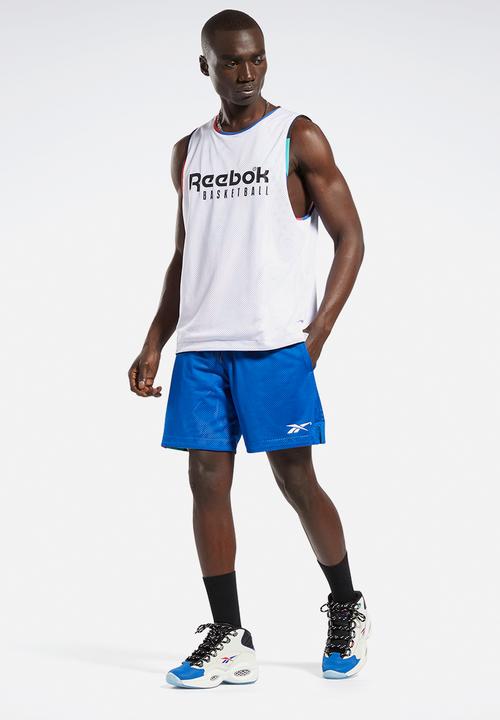 Reebok - City League Reversible Mesh Jersey  - vector blue