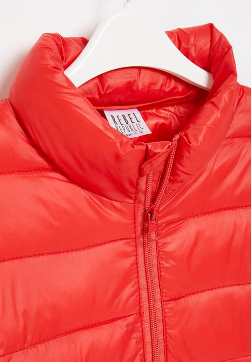 Rebel Republic - Puffer jacket - red