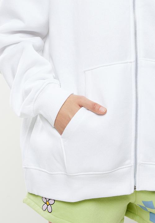Daisy Street - Zip hoodie - cream