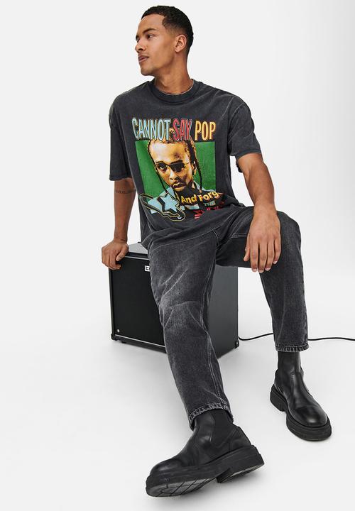 Only & Sons - Onspopsmoke ovz ss tee - black
