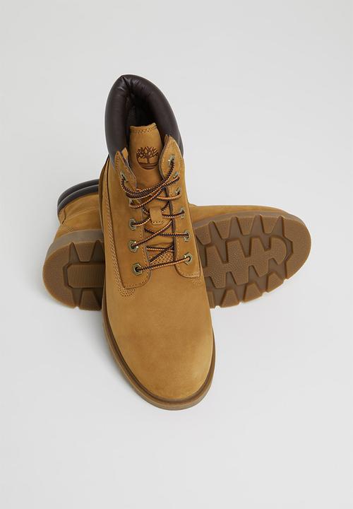 Timberland - Linden woods 6in double collar wr b - rust full-grain