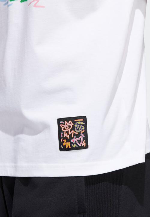 adidas Performance - Pride tee - white