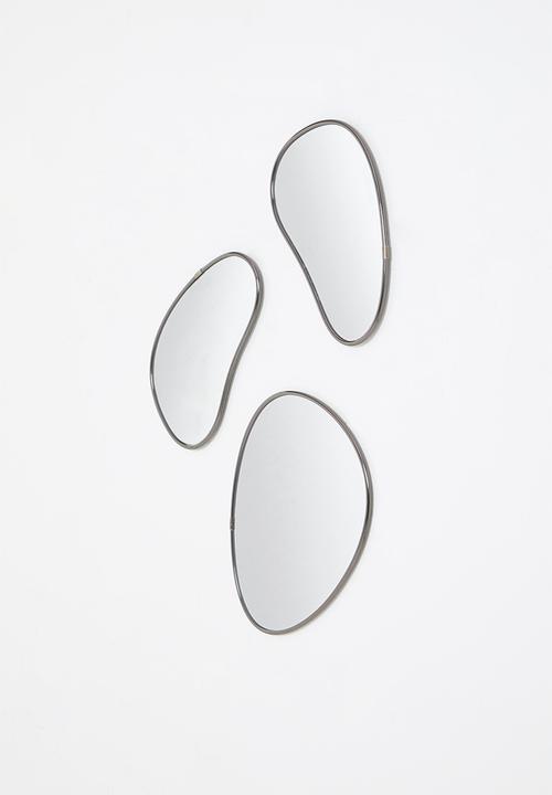 Umbra - Hubba pebble set of 3 - titanium