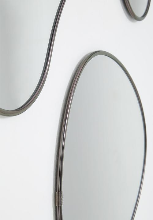 Umbra - Hubba pebble set of 3 - titanium