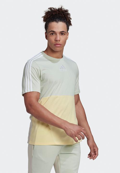 adidas Performance - Essentials Colorblock Tee - multi