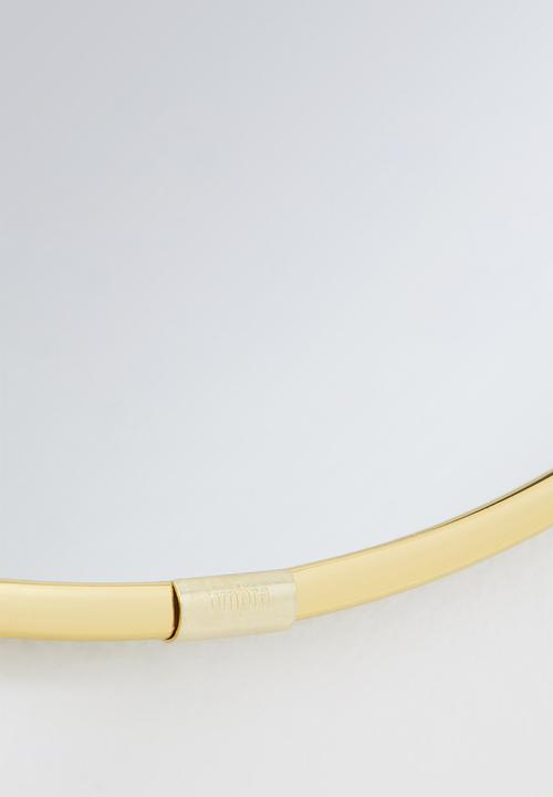 Umbra - Hubba oval mirror - brass
