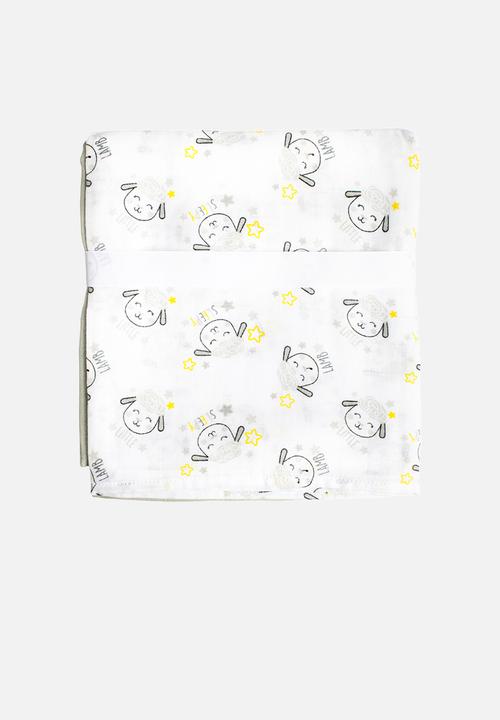 The Character Group (Legacy) - 2-pack sheep muslins - white/grey