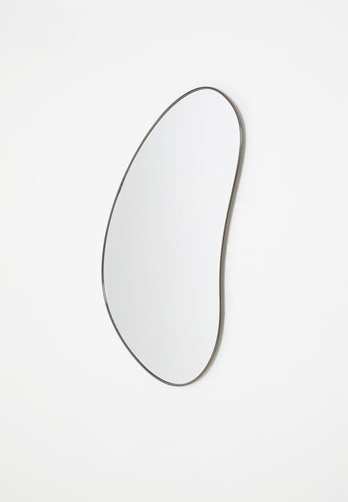 Umbra - Hubba pebble mirror - titanium