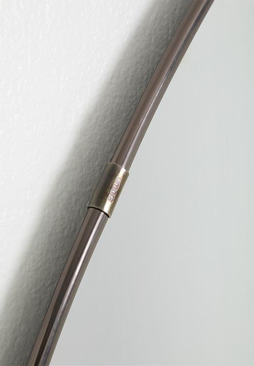 Umbra - Hubba pebble mirror - titanium