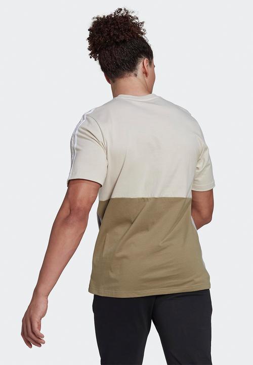 adidas Performance - Essentials Colorblock Tee - multi