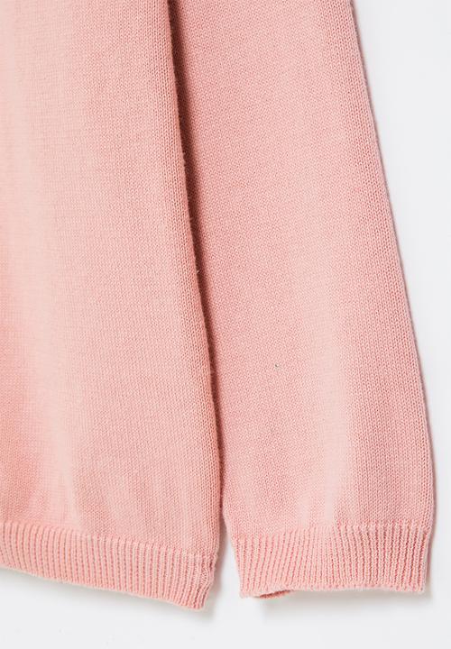Pop Candy - Girls plain cardigan - pink