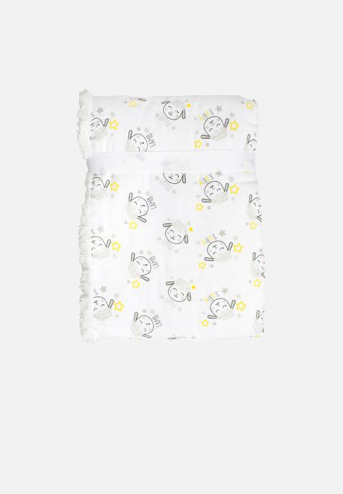 Character Group - Sheep sherpa throw - white/grey