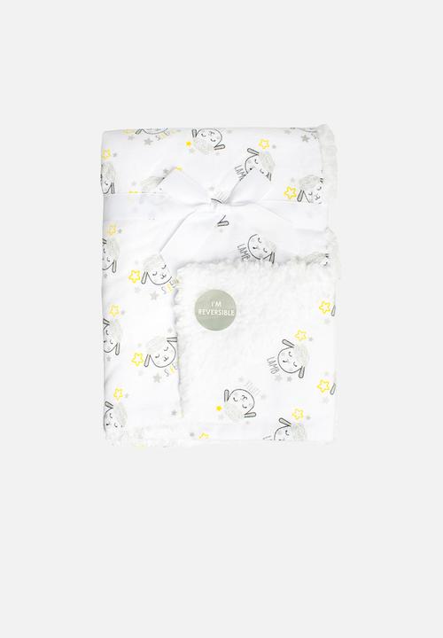 Character Group - Sheep sherpa throw - white/grey