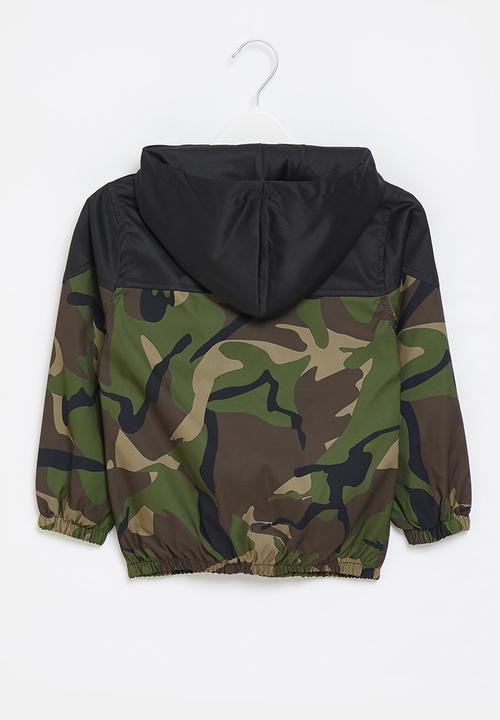 Pop Candy - Boys camo jacket - multi