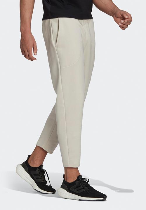 adidas Performance -  Studio Lounge Fleece 7/8 Joggers  - alumina
