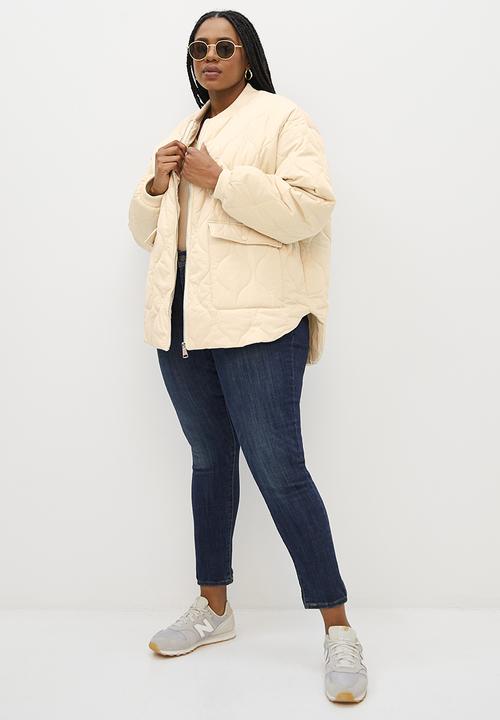 Superbalist - Quilted puffer - stone
