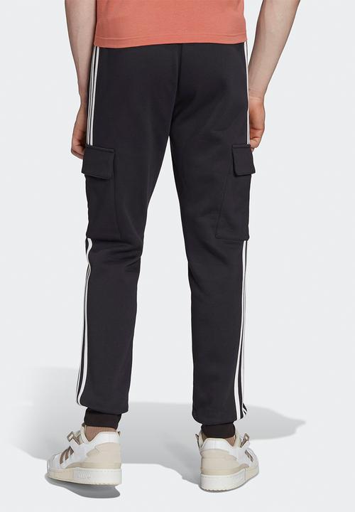 adidas Originals - Adicolor 3-Stripes Cargo Slim Joggers  - black