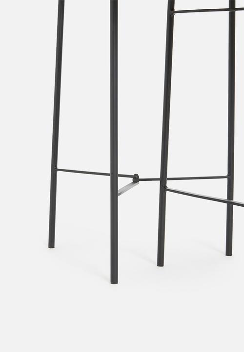 Sixth Floor - Nested wood & metal side tables - natural