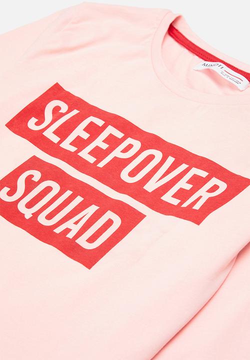 MINOTI - 2-Piece sleepover squad pyjama set - pink