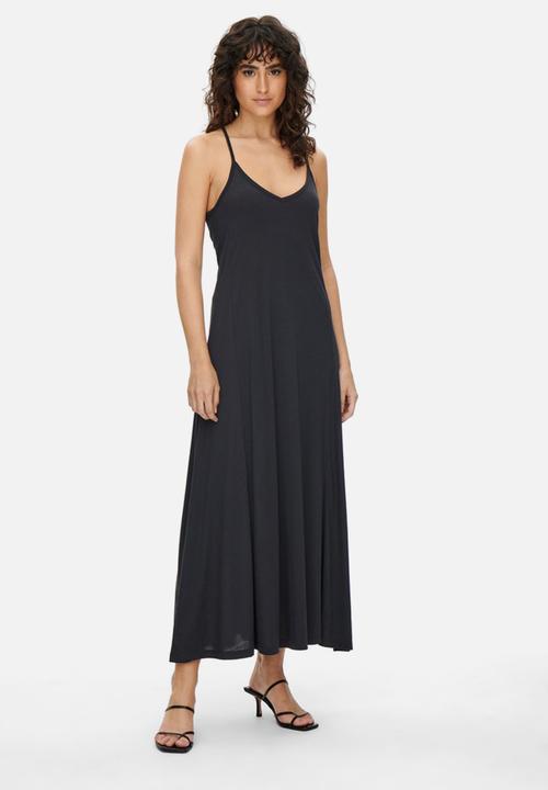 Jacqueline de Yong - Gabriella strap long dress - phantom