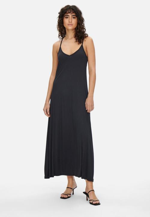 Jacqueline de Yong - Gabriella strap long dress - phantom