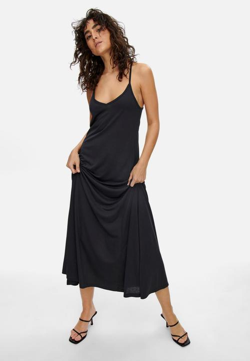 Jacqueline de Yong - Gabriella strap long dress - phantom