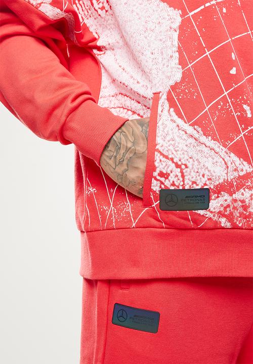 PUMA - Mapf1 statement hoodie - red