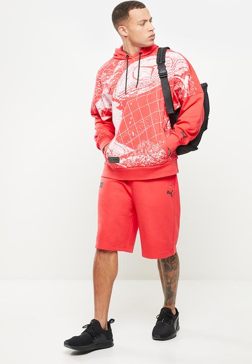 PUMA - Mapf1 statement hoodie - red