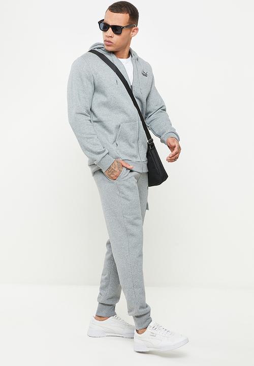 PUMA - Ess cargo pants - medium grey heather